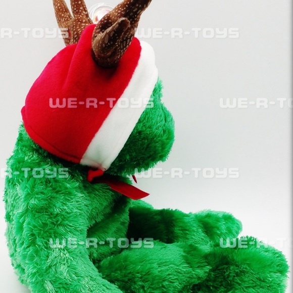 Ty Beanie Buddy Holiday Teddy Green Reindeer
Hat Plush Toy 2002 With Tag NEW - Picture 2 of 3